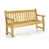 Darwin Park Bench Durable Heavy Duty Garden Seat 3 Person Suitable 150cm Length - Green Pine
