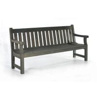 Darwin Park Bench Durable Heavy Duty Garden Seat 4 Person Suitable 183cm Length - Dark Grey