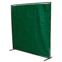 Steel Frame Kit 6'X6' C/w Green Canvas Curtain