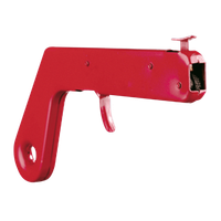 Pistol Type Lighter - Red