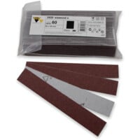 2920 Siawood X Strips 30X195mmP120 No Holes Red-Brown (Pack of 50)