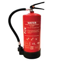 Fire Extinguisher Water Spray 9L SS Stored Pressure - Red