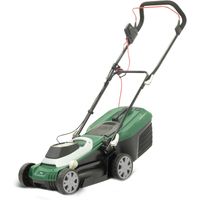 Classic 33cm Electric Rotary Lawnmower with Rear Roller