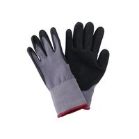 Premium Seed and Weed Red Trim Gloves for Mens - Size Large