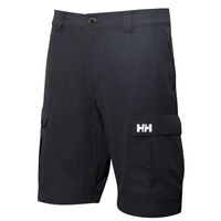 Hh Quick-Dry Navy Cargo Shorts for Male -  Size 32