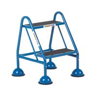 Domed Feet Handy Step 2 Tread with No Handrail Blue - AAP20