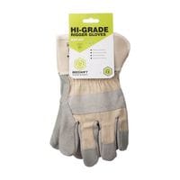 Canadian Leather Rigger Gloves Grey One Size - BS040