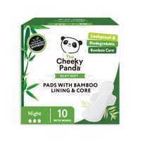 Pads with Bamboo Lining + Core Night (Pack of 6) - SPADS350MM