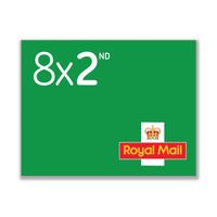 Second Class Stamp Book (Pack of 8) - 2CB8SINGLE