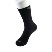 Crew Sock Recycled Black Size Extra Large - S2307-XL