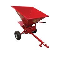Towable Broadcast Salt Spreader Red 128L/160kg - 412041