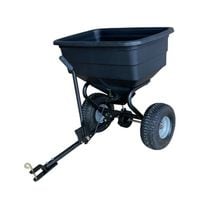 Towable Broadcast Salt Spreader Black 80L - 408259