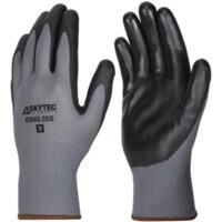 EMG255 Multi-Purpose Nitrile Foam Palm Coated Glove Size 8