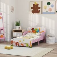 Toddler Bed Cute Animal-Themed Kids Bed Frame 143 x 77 x 60cm - 313-021V00PK