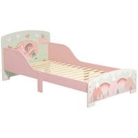 Toddler Bed Frame Kids Bedroom Furniture for Ages 3-6 Years Pink - 313-008V00PK