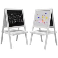 2-in-1 Double-Sided Easel for Kids with Storage Shelf - Blue - 3B0-006V00WT