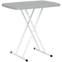 Folding Coffee Table Height Adjustable Bistro Table Charcoal Grey - 84G-619V00CG