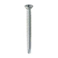 Window Fabrication Screws Countersunk PH Selftapping Selfdrilling Point Zinc - 127Z - Pack of 500