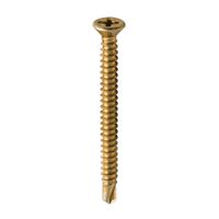 Window Fabrication Screws Countersunk PH Selftapping Selfdrilling Point Yellow - 127Y - Pack of 500
