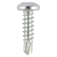 Window Fabrication Screws Pan PH Selftapping Thread Selfdrilling Point Zinc - 132Z - Pack of 1000