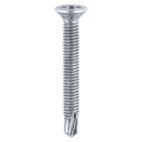 Window Fabrication Screws Countersunk PH Metric Thread Selfdrilling Point Zinc - 150Z - Pack of 1000