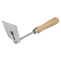 Mini Hoe with Ash Handle & Stainless Steel Blade
