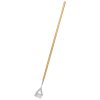 Dutch Hoe with Long Ash Handle & Stainless Steel Blade