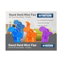 Mini Hand Fan 12 In Display Box