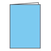 Pastel Plain Blue Gift Tags (Pack of 1)