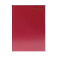 Academic Diary Week to View A5 Burgundy 2025-2026 - KF3A5ABG25