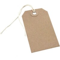 Strung Tag 146X73mm Buff (Pack of 1000)