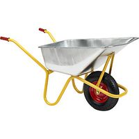 Bc 1100 Heavy Duty Wheelbarrow Pneumatic Tyres LxW 1310 x 600mm
