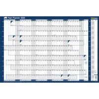 2026 Original Year Wall Planner 915W x 610mmH with Wet Wipe Pen & Sticker Pack Unmounted 2410262