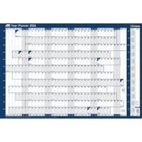 2026 Original Year Wall Planner 915W x 610mmH with Wet Wipe Pen & Sticker Pack Board Mounted