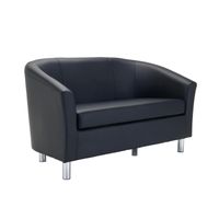 Tub Sofa Polyurethane - Black