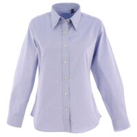 UC703 L/s Blouse - Light Blue - Size 8 Size Extra Small