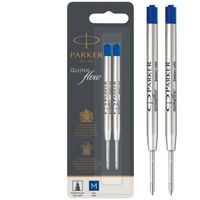 Quinkflow Ball Pen Refill Blue Ink Medium Pack of 12- 1950373