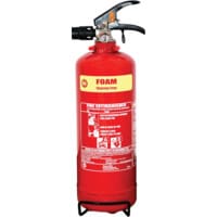 2 Litre Fluorine Free Foam Extinguisher 5A/34B Env. Friedly Cert