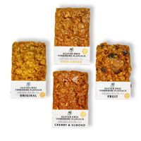 Gluten Free Assorted Box Flapjack (Original, Frui, T Stem Ginger, Cherry & Almond