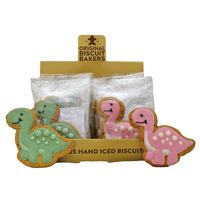 Original Biscuit Bakers Assorted Dinosaurs Iced Gingerbread - Pack of 18