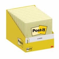 It Z Notes Retail Display 76x76mm 100 Sheets Canary Yellow (Pack of 10)