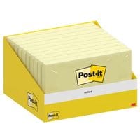 It Notes Retail Display 76x127mm 100 Sheets Canary Yellow (Pack of 10)