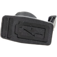 Dust Plug for SR 502 Ex Battery, TPE, Black
