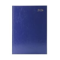 Desk Diary Week to View A4 Blue 2026 - KFA43BU26