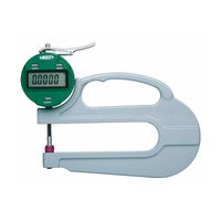 0-10mm/0-0.4in Digital Thickness Gauge - 2872 Series