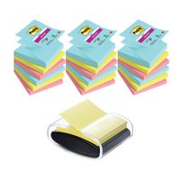 Super Sticky Z-Notes 76x76mm Cosmic Pack of 3