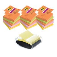 Super Sticky Z-Notes 76x76mm 90 Sheet Boost Pack of 5