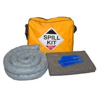 Railway Vehicle Orange Hi-Vis Spill Kits General Use Treats 40 Litres - PRCKG2
