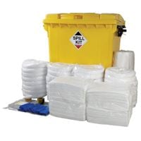 Depot Site Chemical Spill Kit In Locker Bin Treats 125 Litres - CRFD