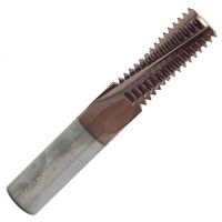 M4 x 0.7 Pitch Solid Carbide Full Teeth Thread Mill TiXCO Coated for Steel M4 x 0.7 Pitch Sctmsteel M4